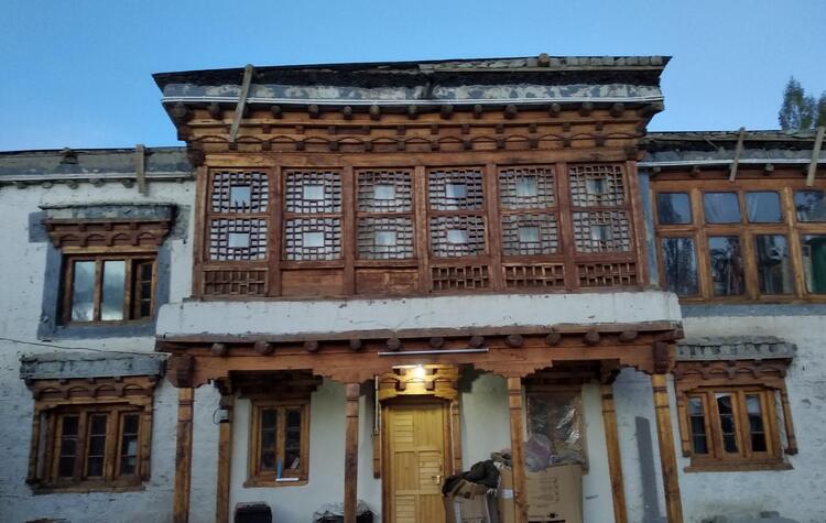 Beautiful Lattice work in Ancestral house built in Olden Architecture style Beautiful Lattice work in Ancestral house built in Olden Architecture style